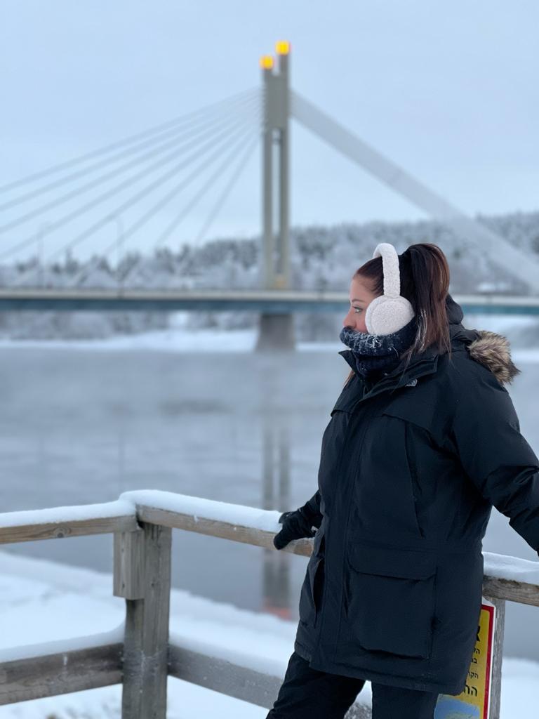 puente del leñador laponia rovaniemi