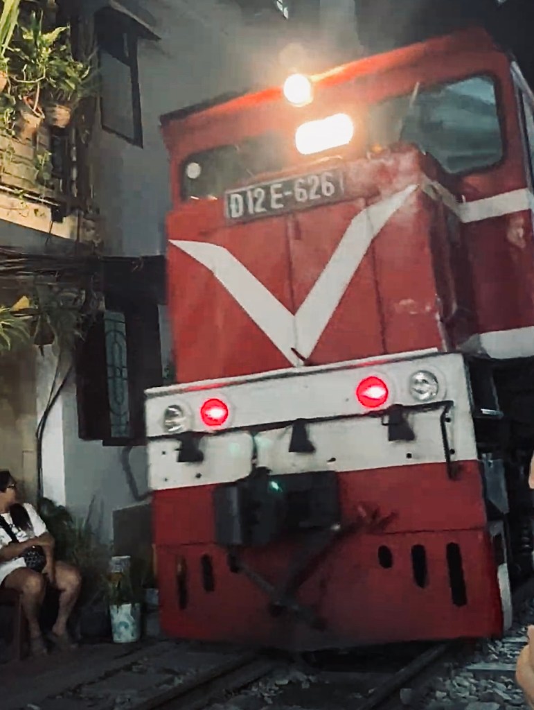 train street hanoi vietnam