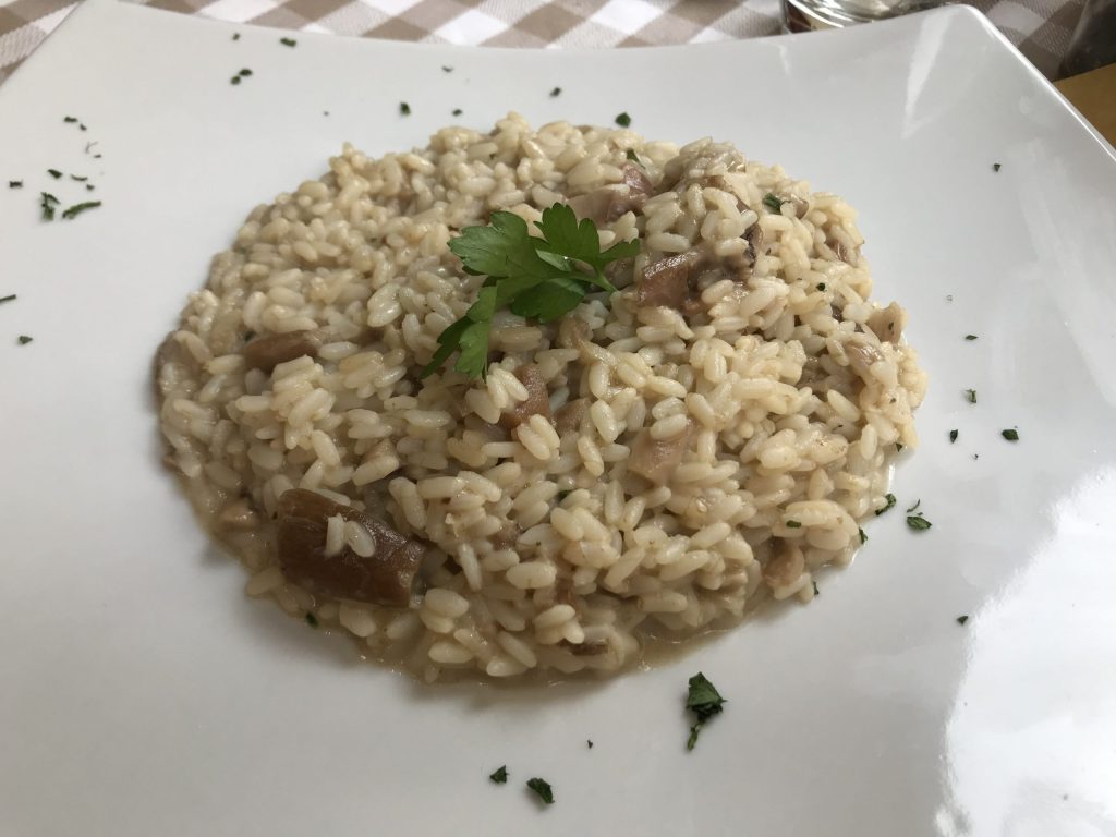 Rissotto en cafe jazz Roma